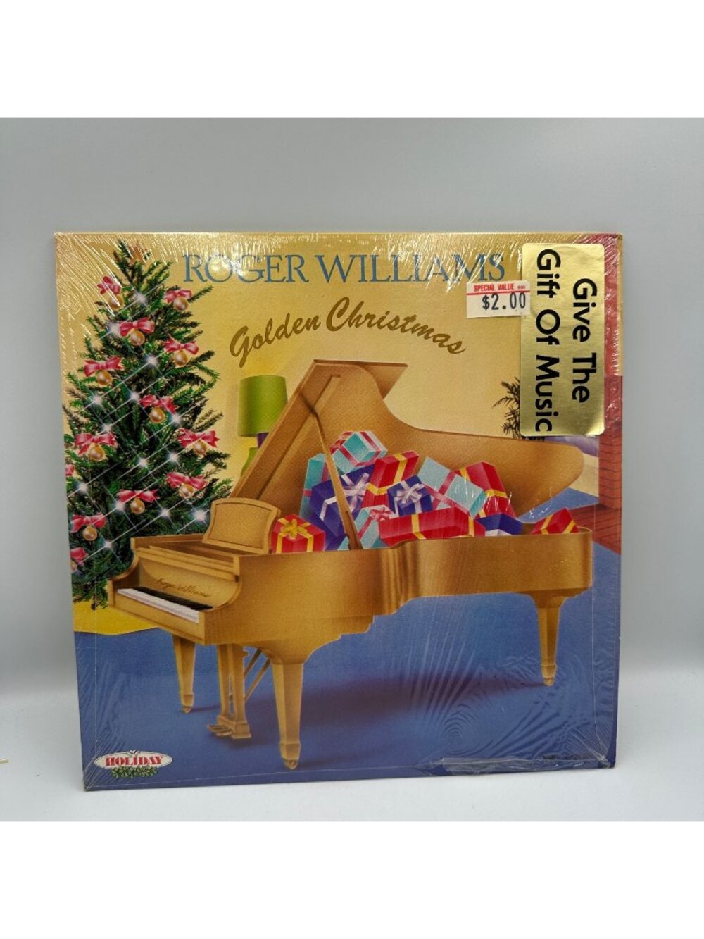 Roger Williams Golden Christmas 1981 Vinyl LP Holiday Records HDY-1927 33 RPM